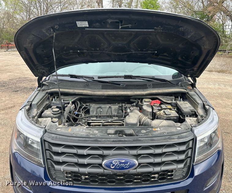 image for item DR4582 2018 Ford Explorer Police Interceptor  SUV