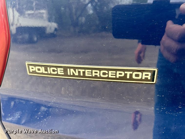image for item DR4582 2018 Ford Explorer Police Interceptor  SUV