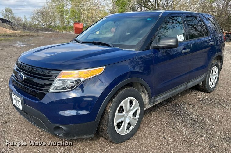 image for item DR4584 2013 Ford Explorer Police Interceptor  SUV