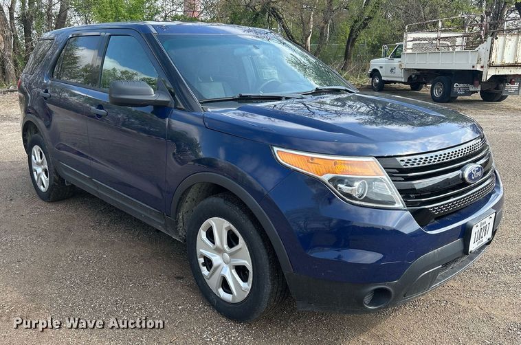 image for item DR4584 2013 Ford Explorer Police Interceptor  SUV
