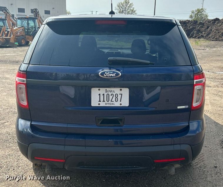 image for item DR4584 2013 Ford Explorer Police Interceptor  SUV