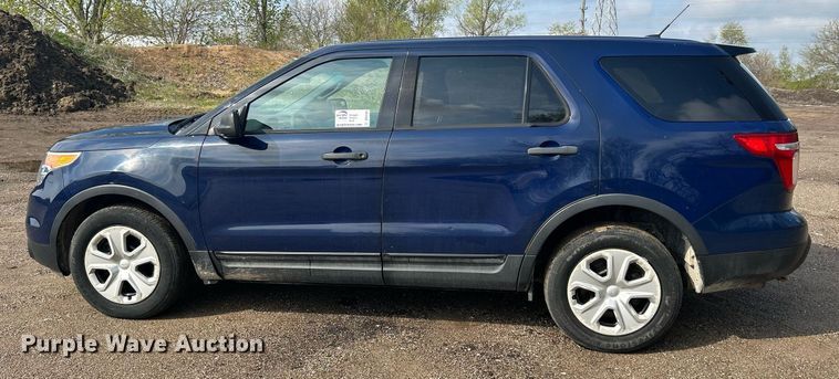 image for item DR4584 2013 Ford Explorer Police Interceptor  SUV