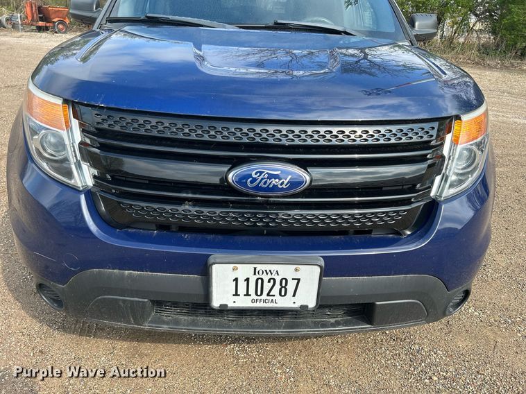 image for item DR4584 2013 Ford Explorer Police Interceptor  SUV