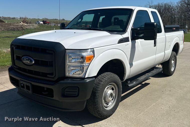 image for item DR5148 2015 Ford F250 Super Duty  SuperCab pickup truck