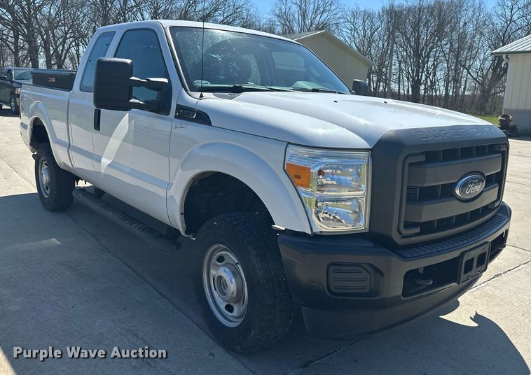 image for item DR5148 2015 Ford F250 Super Duty  SuperCab pickup truck