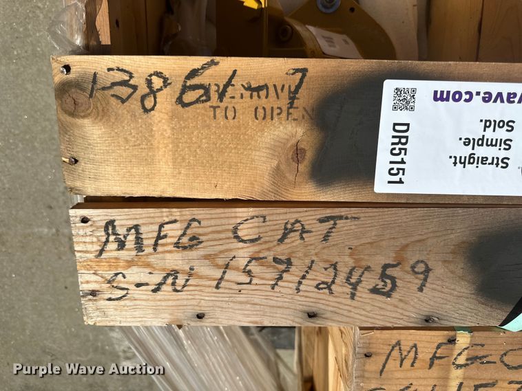 image for item DR5151 Caterpillar  hydraulic motor