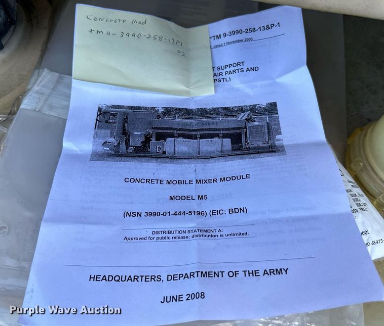 image for item DR5165 Cemen-tech RDCD8-100  ready mix bed