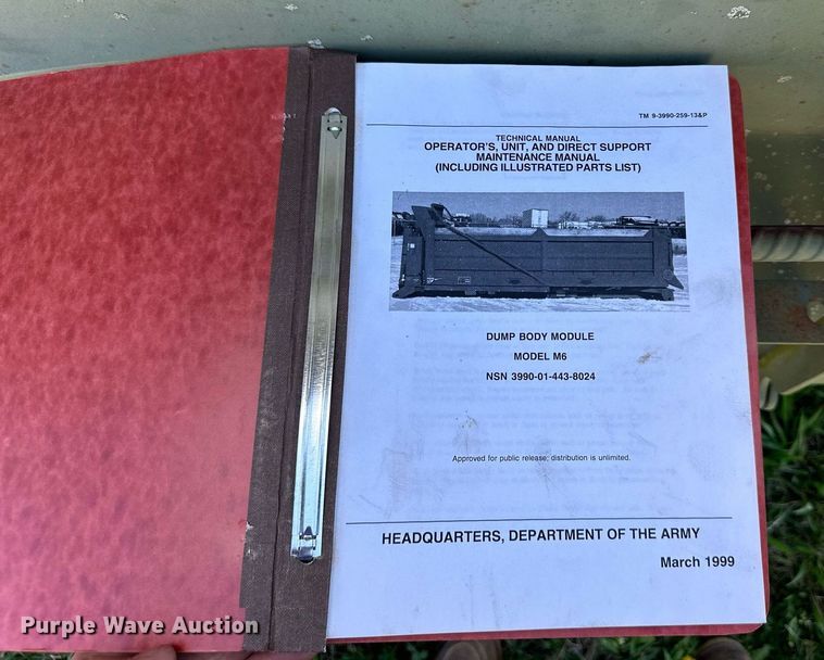 image for item DR5167 Dump bed