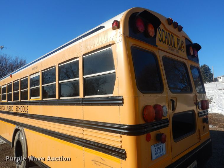 image for item HQ9575 2011 Blue Bird Vision  school bus