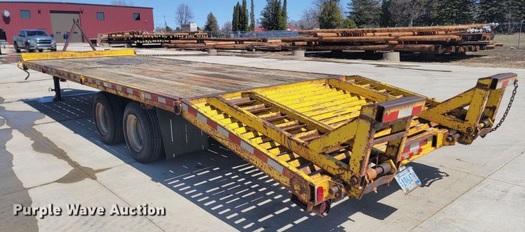 image for item JG9807 1992 Al-Ray equipment trailer
