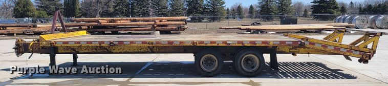 image for item JG9807 1992 Al-Ray equipment trailer