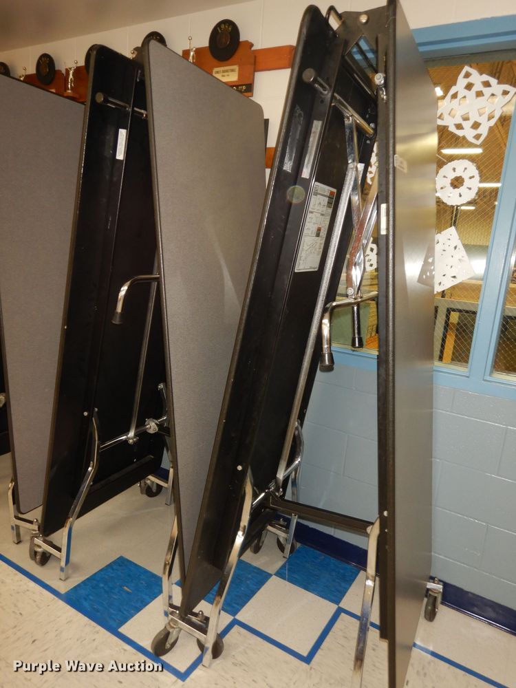 image for item JQ9751 (7) 12'L lunchroom tables