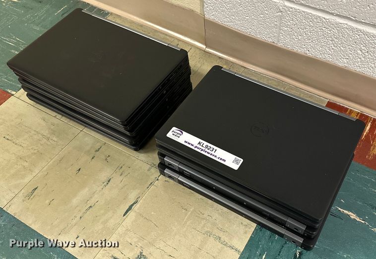 image for item KL9231 (10) Dell laptops