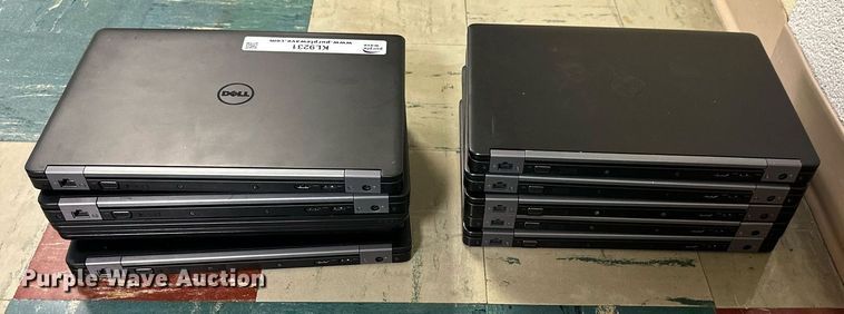 image for item KL9231 (10) Dell laptops