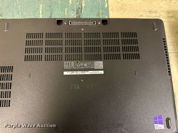 image for item KL9231 (10) Dell laptops