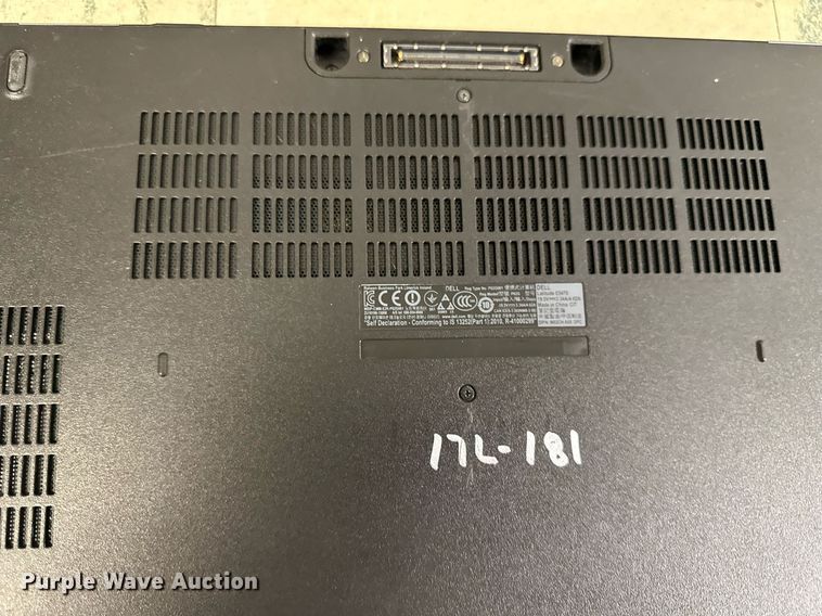 image for item KL9231 (10) Dell laptops