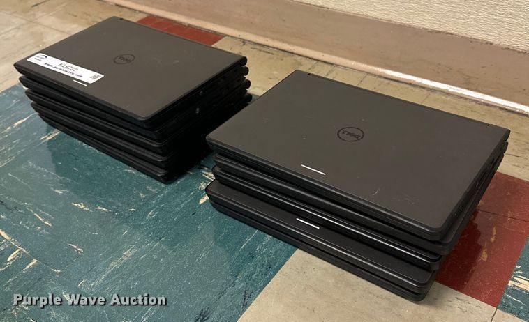 image for item KL9232 (10) Dell laptops