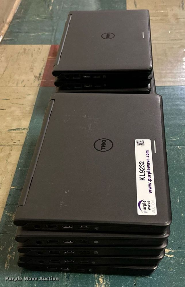 image for item KL9232 (10) Dell laptops