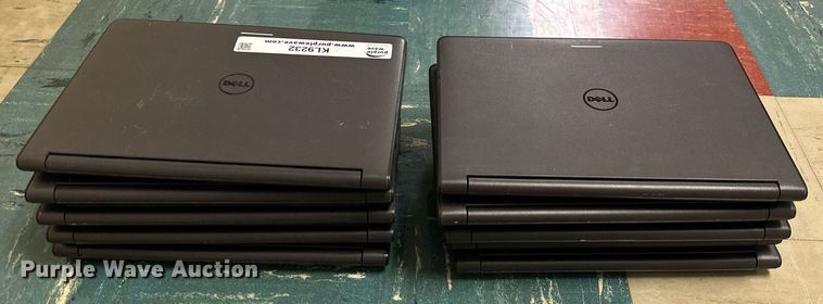 image for item KL9232 (10) Dell laptops