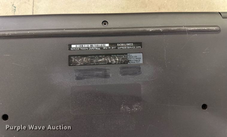 image for item KL9232 (10) Dell laptops