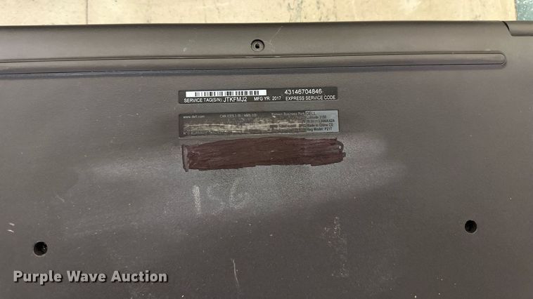 image for item KL9232 (10) Dell laptops