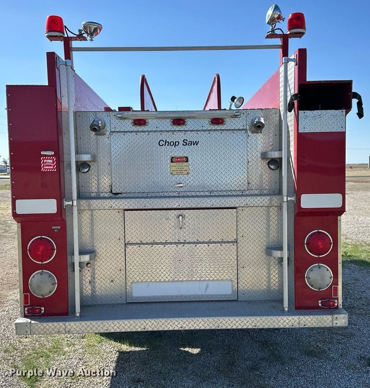 image for item KL9241 1991 GMC TopKick  pumper fire truck