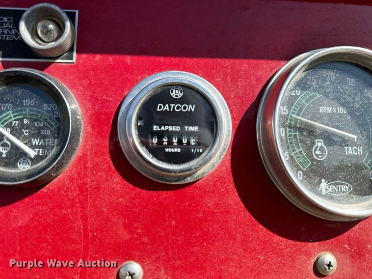 image for item KL9241 1991 GMC TopKick  pumper fire truck