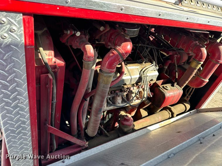image for item KL9241 1991 GMC TopKick  pumper fire truck