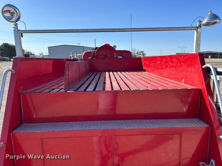 image for item KL9242 1972 Chevrolet C50  pumper fire truck