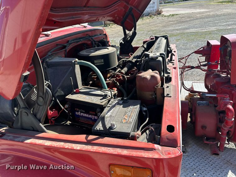 image for item KL9242 1972 Chevrolet C50  pumper fire truck