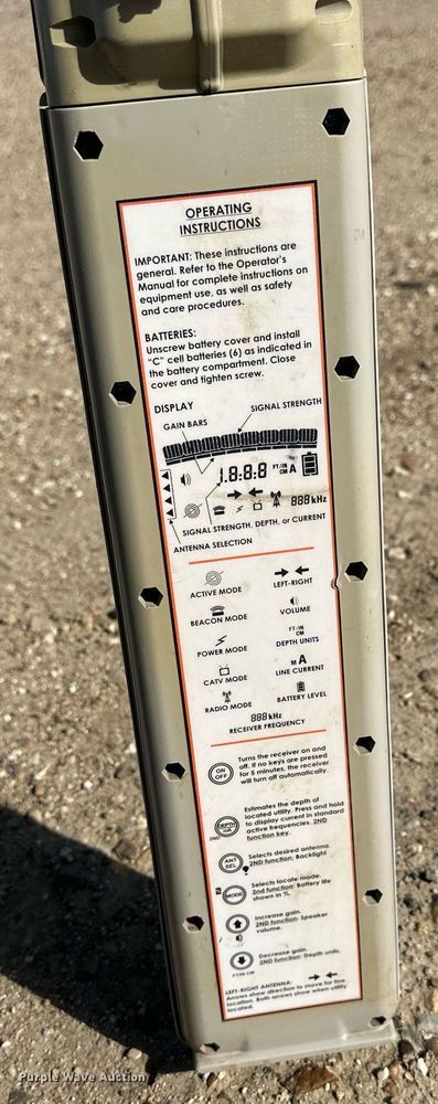 image for item KL9260 Ditch Witch 950R  line locator