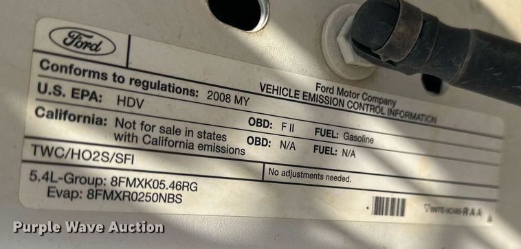 image for item KL9262 2008 Ford F250 Super Duty  pickup truck