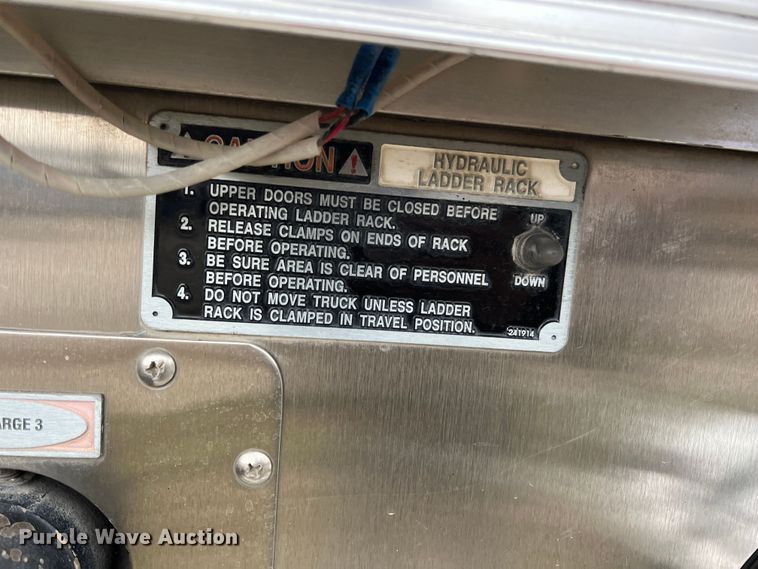 image for item KR9513 1994 Emergency One  pumper fire truck