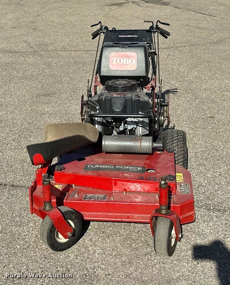 image for item KU9920 Toro Turbo Force 36  lawn mower