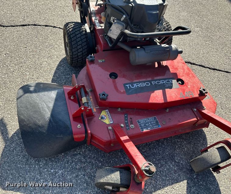 image for item KU9920 Toro Turbo Force 36  lawn mower