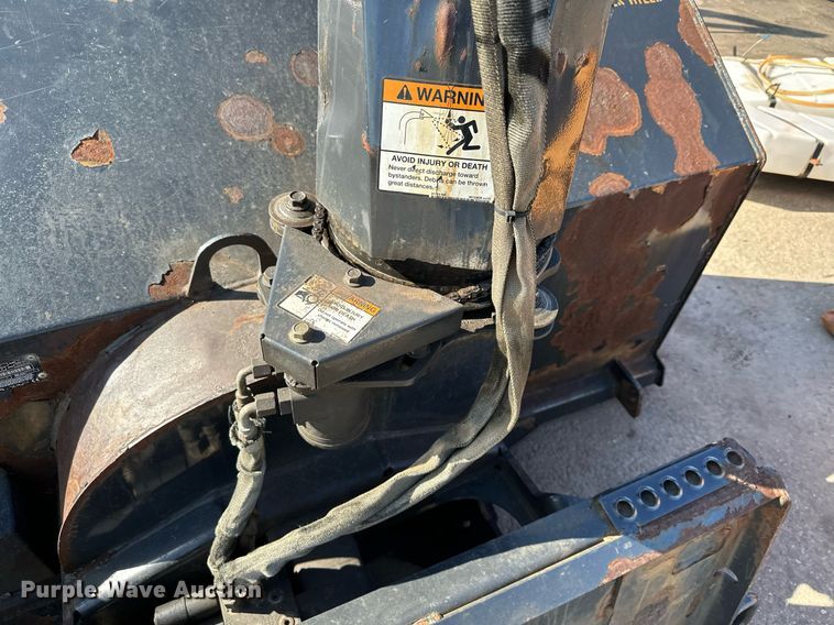 image for item KU9921 2010 Bobcat SB240X72  skid steer snow blower