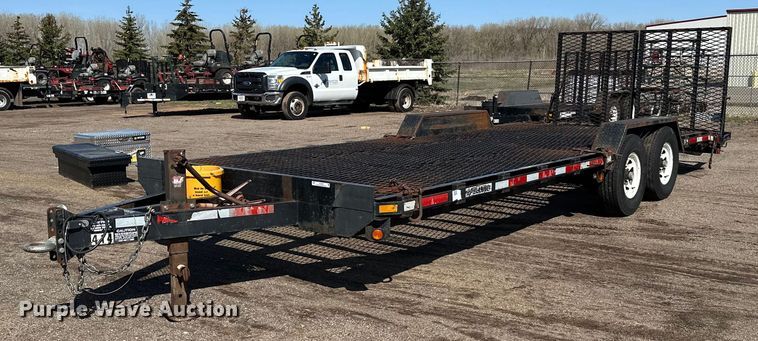 image for item KU9925 2005 Felling FT12-WD  equipment trailer