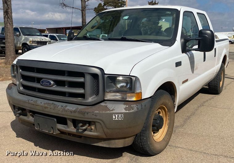 image for item KV9616 2004 Ford F350 Super Duty  Crew Cab pickup truck