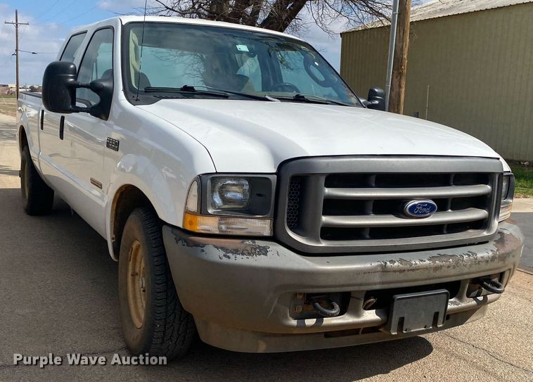 image for item KV9616 2004 Ford F350 Super Duty  Crew Cab pickup truck