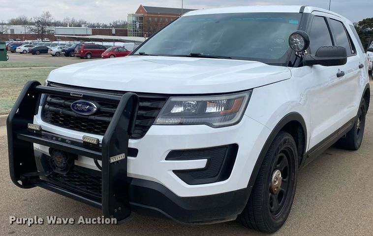 image for item KV9619 2017 Ford Explorer Police  SUV