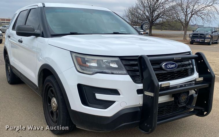 image for item KV9619 2017 Ford Explorer Police  SUV