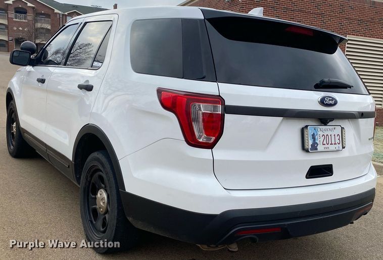 image for item KV9619 2017 Ford Explorer Police  SUV