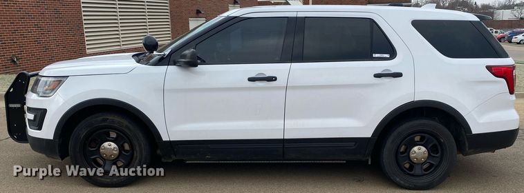 image for item KV9619 2017 Ford Explorer Police  SUV