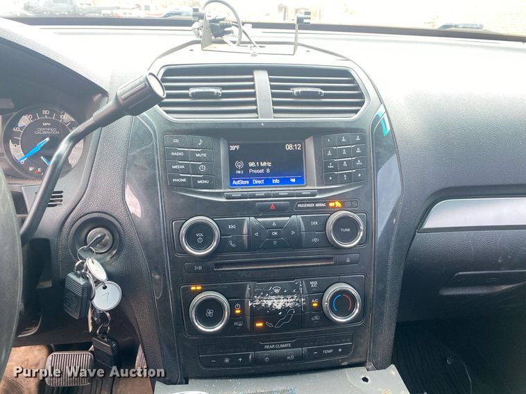 image for item KV9619 2017 Ford Explorer Police  SUV