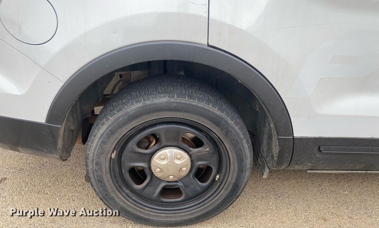 image for item KV9619 2017 Ford Explorer Police  SUV