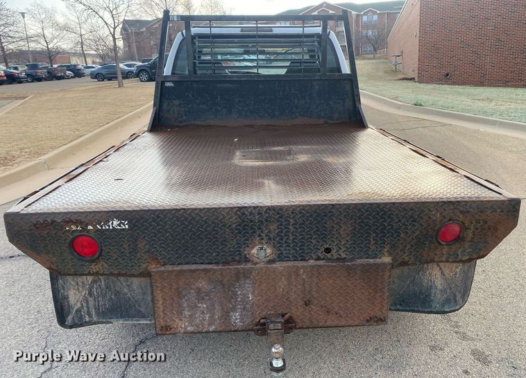 image for item KV9621 2001 Dodge Ram 2500  Quad Cab flatbed truck