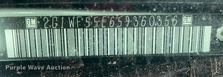 image for item KV9623 2005 Chevrolet Impala