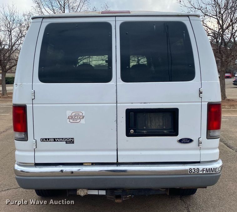 image for item KV9624 1998 Ford Club Wagon XLT  van