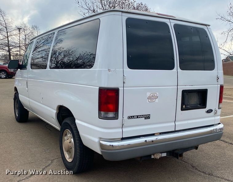 image for item KV9624 1998 Ford Club Wagon XLT  van