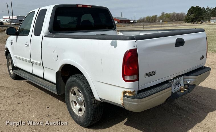 image for item KX9057 1999 Ford F150  Ext. Cab pickup truck
